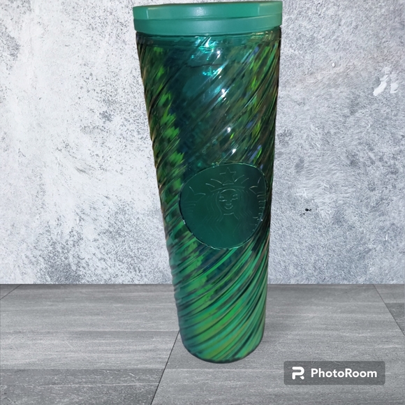 Starbucks Other - Starbucks Pine Iridescent Swirl Tumbler Winter (2022) Limited Edition